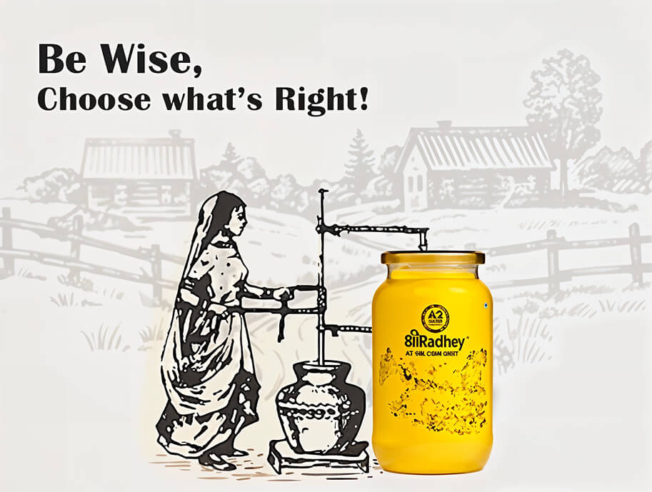 What makes Shree Radhey’s A2 Ghee superior than other Ghee?