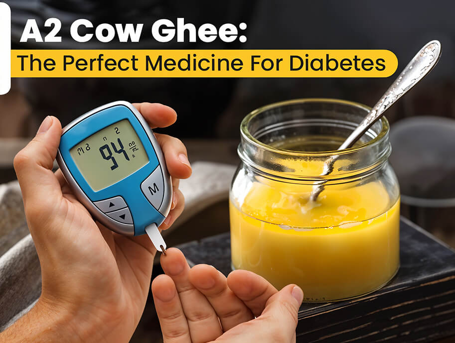 A2 Cow Ghee: The Perfect Medicine For Diabetes